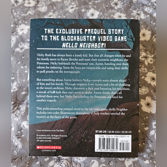 Hello Neighbor Missing Pieces #1 Children's Paperback Book Juvenile Grade School - Picture 2 of 4